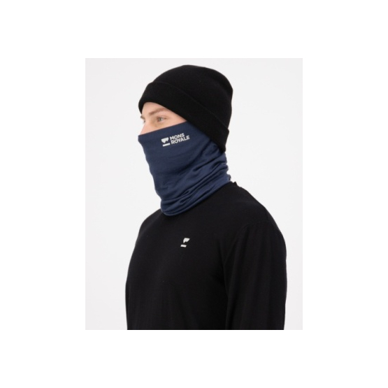 Mons Royal Double Up Merino Neckwarmer midnight