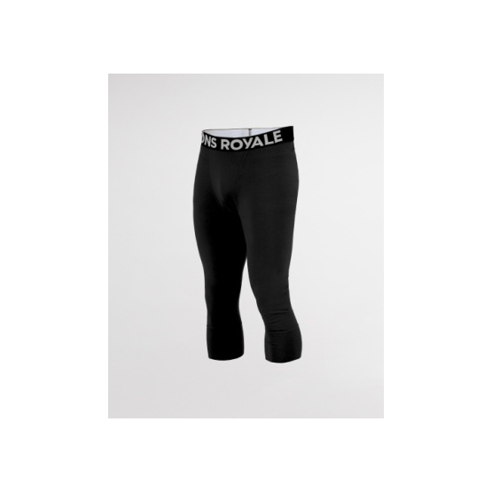 Mons Royal Cascade Merino Base Layer 3/4 Legging black