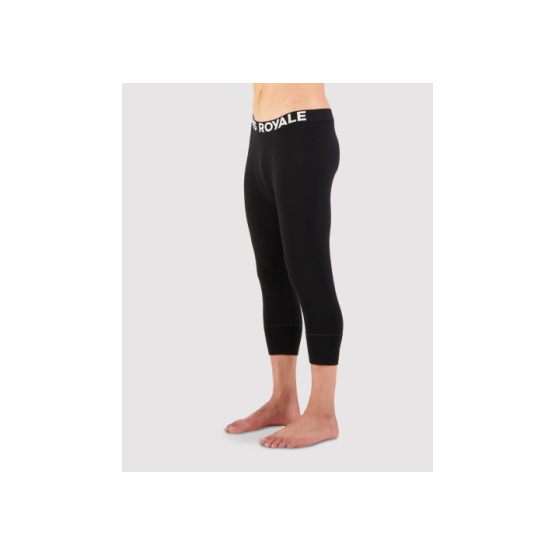 Mons Royal Cascade Merino Base Layer 3/4 Legging black