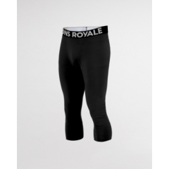 Mons Royal Cascade Merino Base Layer 3/4 Legging black