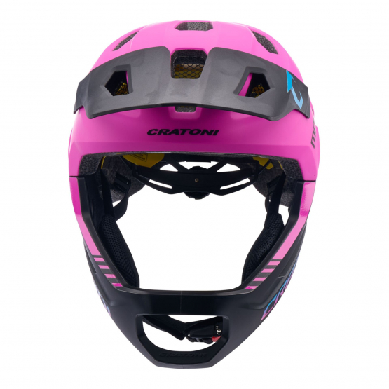 Cratoni MadCat MIPS Junior Helm pink-black matt S-M 49-56cm