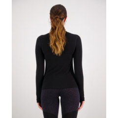 Mons Royal Women Cascade Merino Base Layer Mock Neck...
