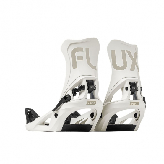 Flux DS Step on Snowboardbindung off white L