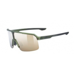 Uvex ramp olive matt mirror gold